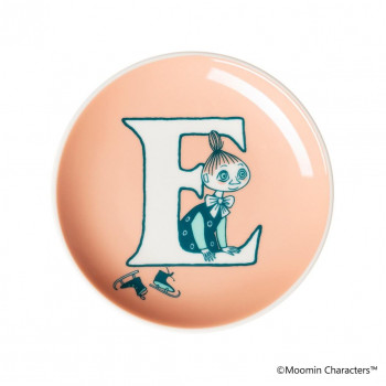 (A)Moomin　ムーミン アルファベットコレクション ミニプレート 10.5cm E　1075843