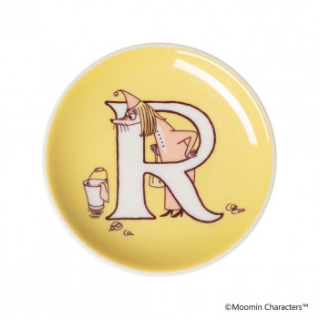 (A)Moomin　ムーミン アルファベットコレクション ミニプレート 10.5cm R　1075846