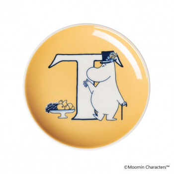 (A)Moomin　ムーミン アルファベットコレクション ミニプレート 10.5cm T　1075848