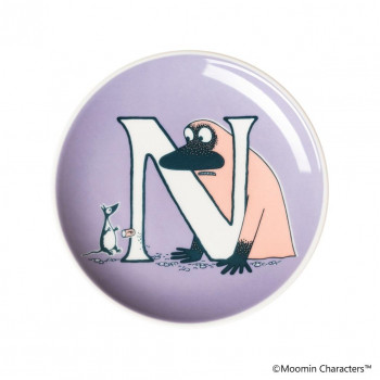 (A)Moomin　ムーミン アルファベットコレクション ミニプレート 10.5cm N　1075850