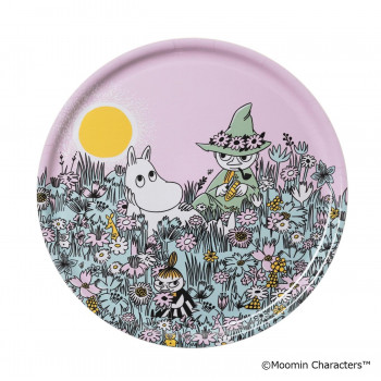 (A)Moomin　ムーミン トレイ 35cm フレンズフォーエバー 80　1076286