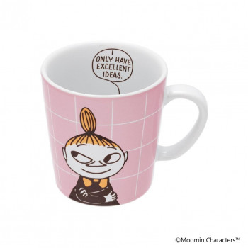 (A)Moomin　ムーミン マグ 0.3L POP リトルミイ (チェック)　1078668