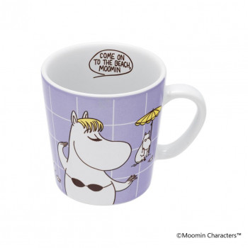 (A)Moomin　ムーミン マグ 0.3L POP スノークノオジョウサン (チェック)　1078673