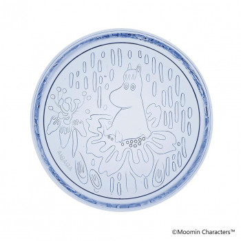 (A)Moomin　ムーミン プレート 15.5cm アクアブルー　1079513