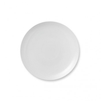 (C)ロイヤルコペンハーゲン　　ホワイトフルーテッド クープP 23CM 1P　1016945