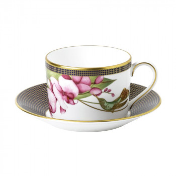 (B) Wedgwood　ウェッジウッド 　ハミングバード ティー カップ＆ソーサー　1056243