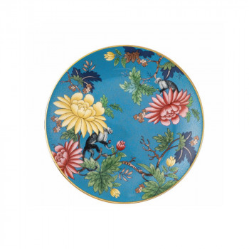 (B) ウェッジウッド 　ワンダーラスト サファイア ガーデン 20cm プレート　1057263