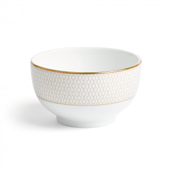 (B) Wedgwood　ウェッジウッド 　ジオ ゴールド ラウンドボウル11cm　1066960