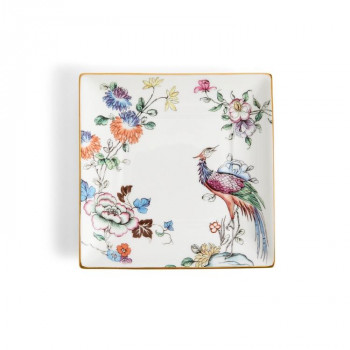 (B) Wedgwood　ウェッジウッド 　ワンダーラスト フォーチュン スクエアトレイ14.5cm　1069358