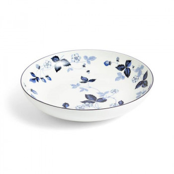 (B) Wedgwood　ウェッジウッド 　ストロベリー インクブルー ボウル24cm　1072188