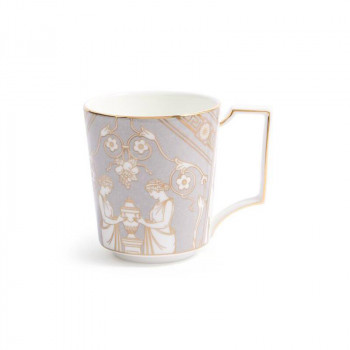 (B) Wedgwood　ウェッジウッド 　ルネッサンス グレイ マグ アクセント　1076486