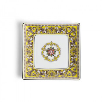 (B) Wedgwood　ウェッジウッド 　フロレンティーン シトロン スクエアトレイ　1076509