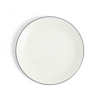 (B) Wedgwood　ウェッジウッド 　ジオブルー プレート24cm ライン　1079132