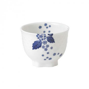 (B) ウェッジウッド 　Sブルーム インディゴ ジャパニーズT.カップ　40000823