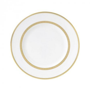 (B) ウェッジウッド 　V.W.ヴェラ レース ゴールド プレート 27CM　50146901004