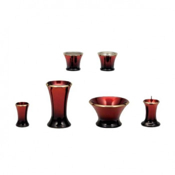 ALTE MEISTER　アルテマイスター　仏具　カヌレ　6点セット　　大　ワイン　41209