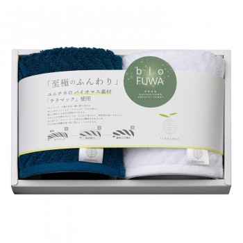 bio FUWA タオルハンカチ2P 箱入 B-70500