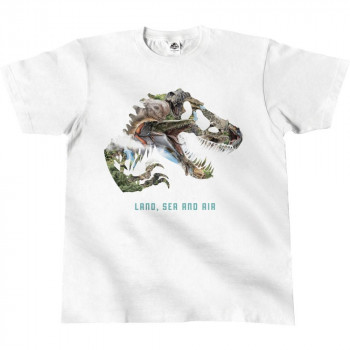 イン・ロック ジュラシック・ワールド4 Tシャツ L 白 IG4626
