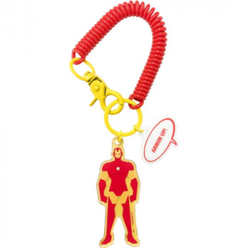 イン・ロック MARVEL(マーベル) POP ICON コイルキーホルダー(アイアンマン) IKE474