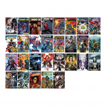 イン・ロック MARVEL(マーベル) ポストカードセットVol.2(Comic) 29枚入り IJ267