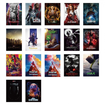 イン・ロック MARVEL(マーベル) ポスターセットVol.2(Movie＆Drama) 17枚入り IPO129