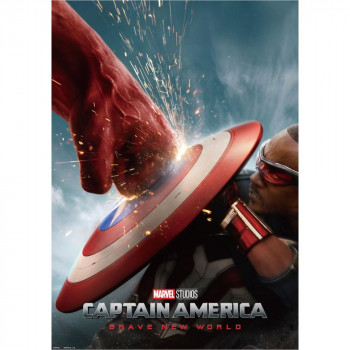 イン・ロック MARVEL(マーベル) キャプテン・アメリカ4 A3ポスター IPO127