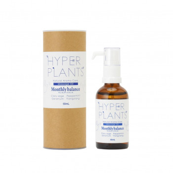 ハイパープランツ ナチュラルアロマケア マッサージオイル マンスリーバランス 50ml HNM015