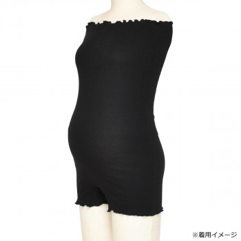 アビックス マミールナ マタニティ はらまきパンツ ブラック M～L 784554