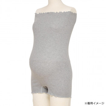 アビックス マミールナ マタニティ はらまきパンツ グレー M～L 784554