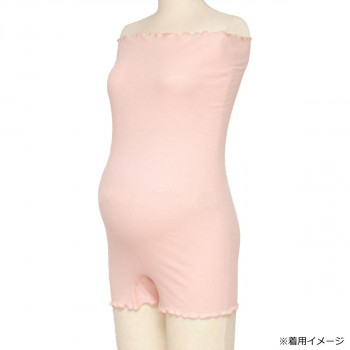 アビックス マミールナ マタニティ はらまきパンツ ピンク M～L 784554