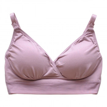 アビックス マミールナ マタニティ 授乳ブラ ピンク LG 320709