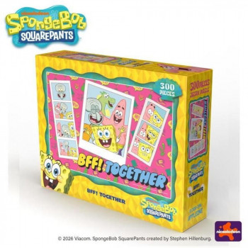 アップルワン ジグソーパズル スポンジ・ボブ BFF!トゥギャザー 300ピース 300-396