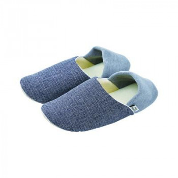 りぶはあと　エニー　防災スリッパL　NAVY　32422-63