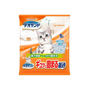 ユニ・チャーム デオサンド 紙砂 5L 3481733