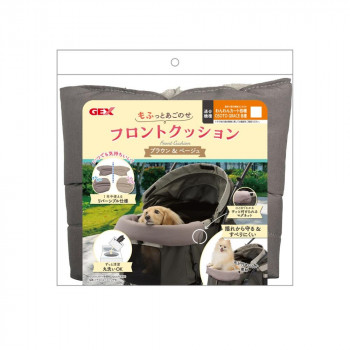 ジェックス フロントクッション ブラウン＆ベージュ 3740833