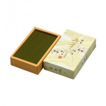 精華堂 線香 銘香五筆 大バラ詰 短寸160g 00210