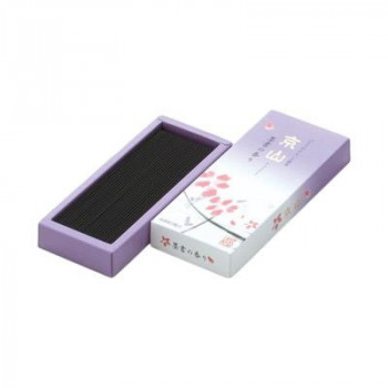 精華堂 線香 京山墨書の香り 中バラ詰 短寸85g 00623
