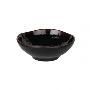 渕波丸盛鉢(浅型) 12cm 天目 3705TM