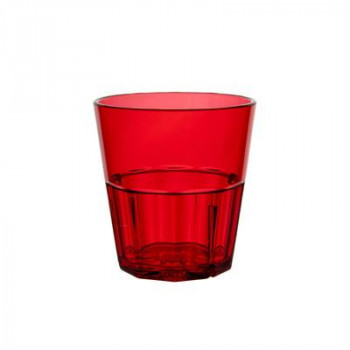 ダイヤモンドタンブラー 240ml 8oz レッド PLPCTB108RD