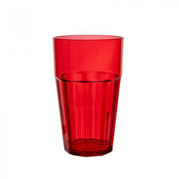 ダイヤモンドタンブラー 410ml 14oz レッド PLPCTB114RD