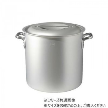 IH対応アルマイト加工アルミ寸胴鍋(目盛付) 35cm AZIALZND035