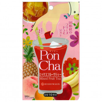 菱和園 PonCha(ポン茶) ミックスフルーツティ― 13g(10粒) 12袋
