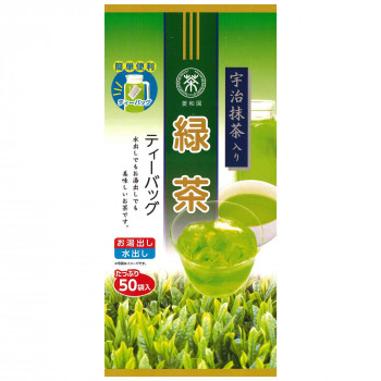 菱和園 宇治抹茶入り緑茶ティーバッグ 4g×50 12袋