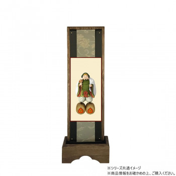 仏壇額　はやて極 3D　中 日蓮宗 大黒天