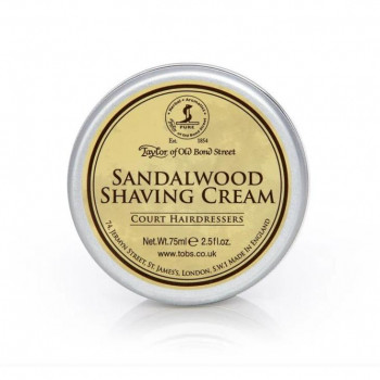 Taylor of Old Bond Street　テイラー　サンダルウッドシェービングクリーム 75ml