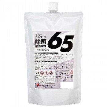 セハージャパン アルコール除菌剤 セハーアルコール除菌65 900ml ×15個入パウチ 2616