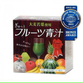 ニッショク ぎゅっとフルーツ青汁 3g×30p