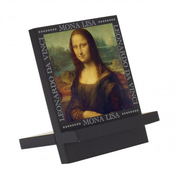 ユーパワー 名画木製イーゼルアート レオナルドダヴィンチ「モナリザ」 EA-00812
