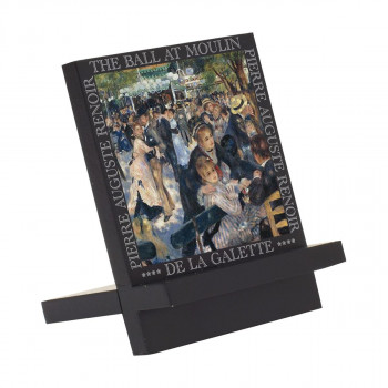 ユーパワー 名画木製イーゼルアート ルノワール「ムーラン ド ラ ギャレットの舞踏会」 EA-00833
