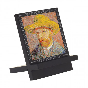 ユーパワー 名画木製イーゼルアート ゴッホ「自画像」 EA-00835